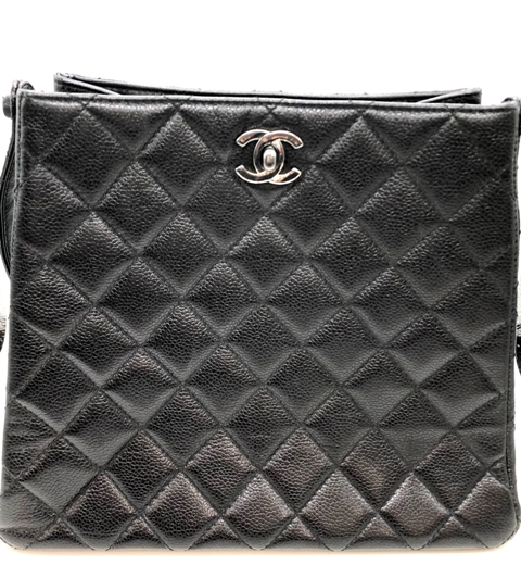 CHANEL キャビアスキン トート25